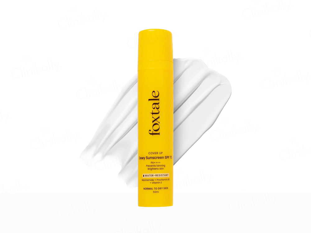 Foxtale Dewy Water-Resistant Sunscreen SPF 70 PA++++