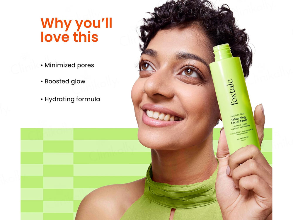 Foxtale Exfoliating Facial Toner