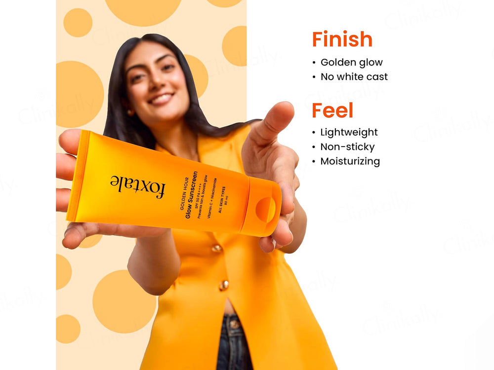 Foxtale Glow Sunscreen SPF 50 PA++++