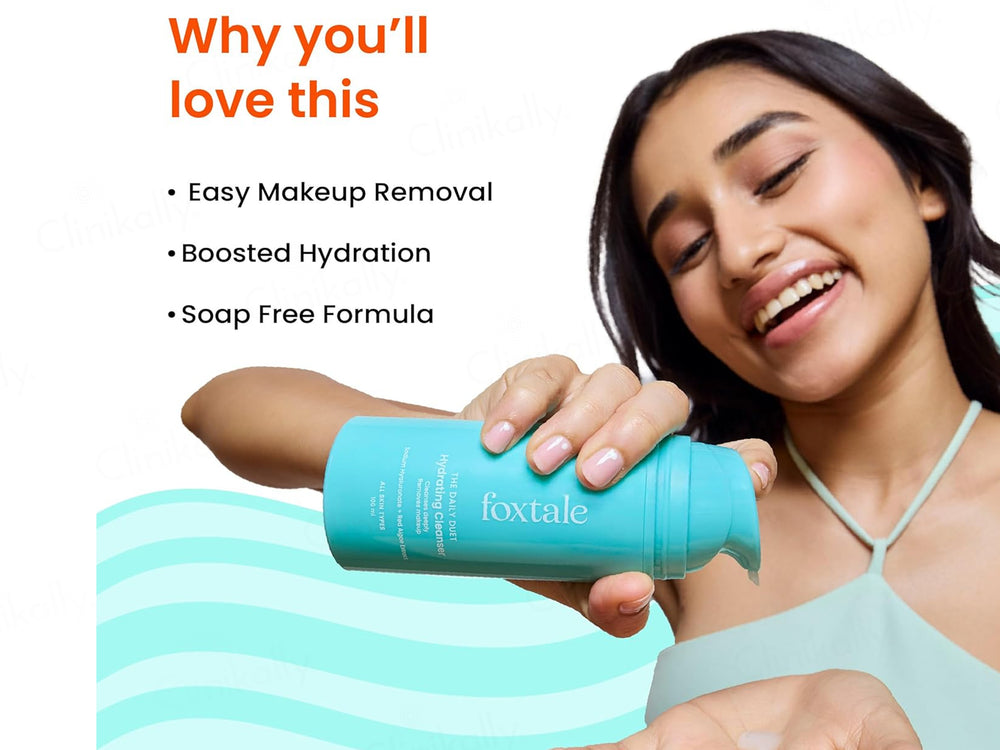 Foxtale Hydrating Cleanser And Make-Up Remover