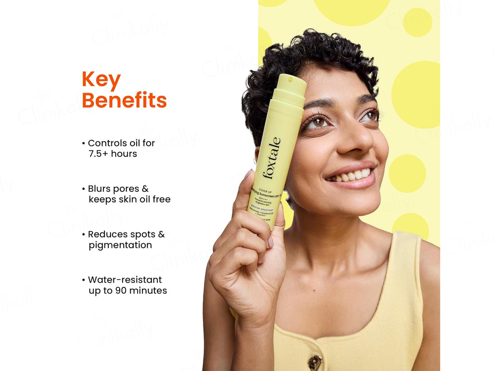 Foxtale Mattifying Sunscreen SPF 70 PA++++