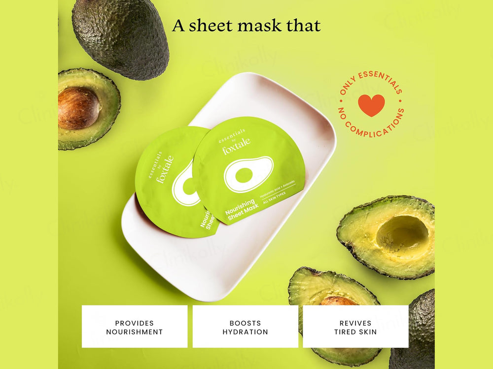 Foxtale Nourishing Face Sheet Mask