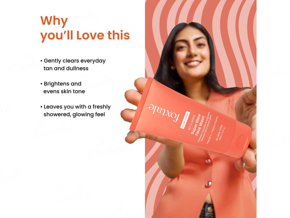 Foxtale Super Glow Face Wash