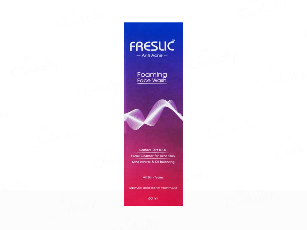Freslic Anti Acne Foaming Face Wash