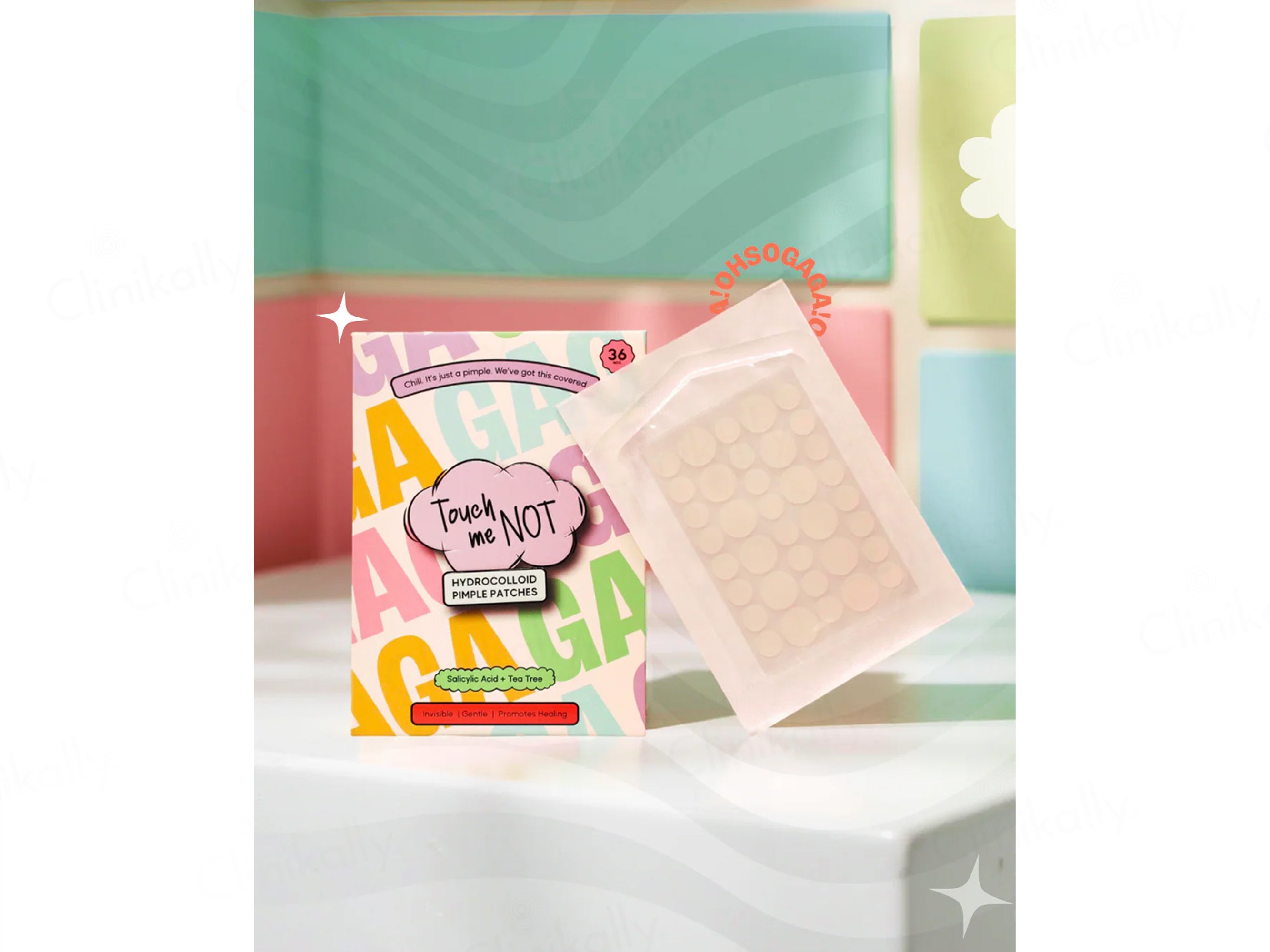 GAGA Touch Me Not Hydrocolloid Pimple Patches