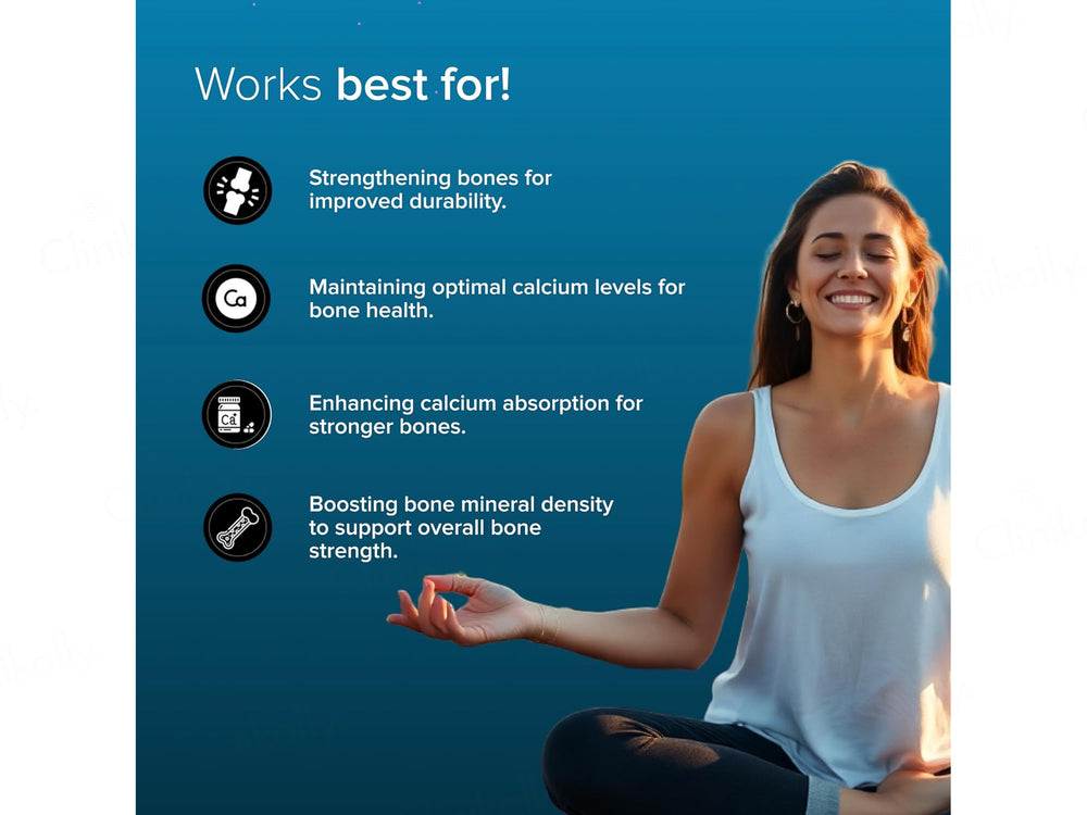 GNC Calcium Plus 1000 mg Health Supplement Tablet