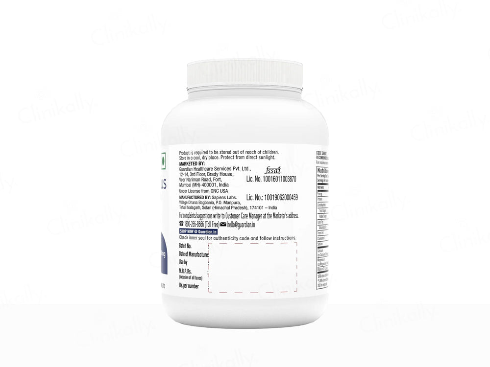 GNC Calcium Plus 1000 mg Health Supplement Tablet