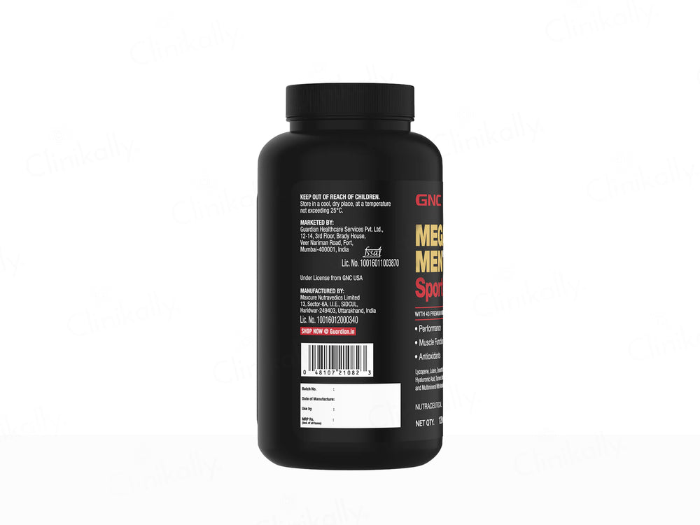GNC Mega Men Sport Nutraceutical Tablet