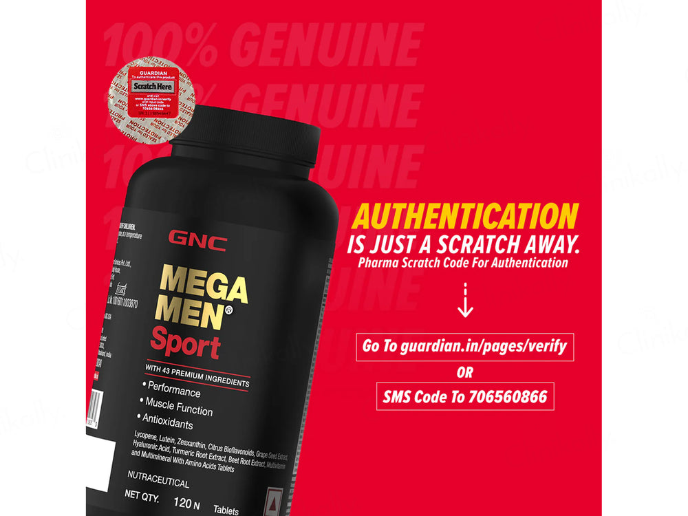 GNC Mega Men Sport Nutraceutical Tablet