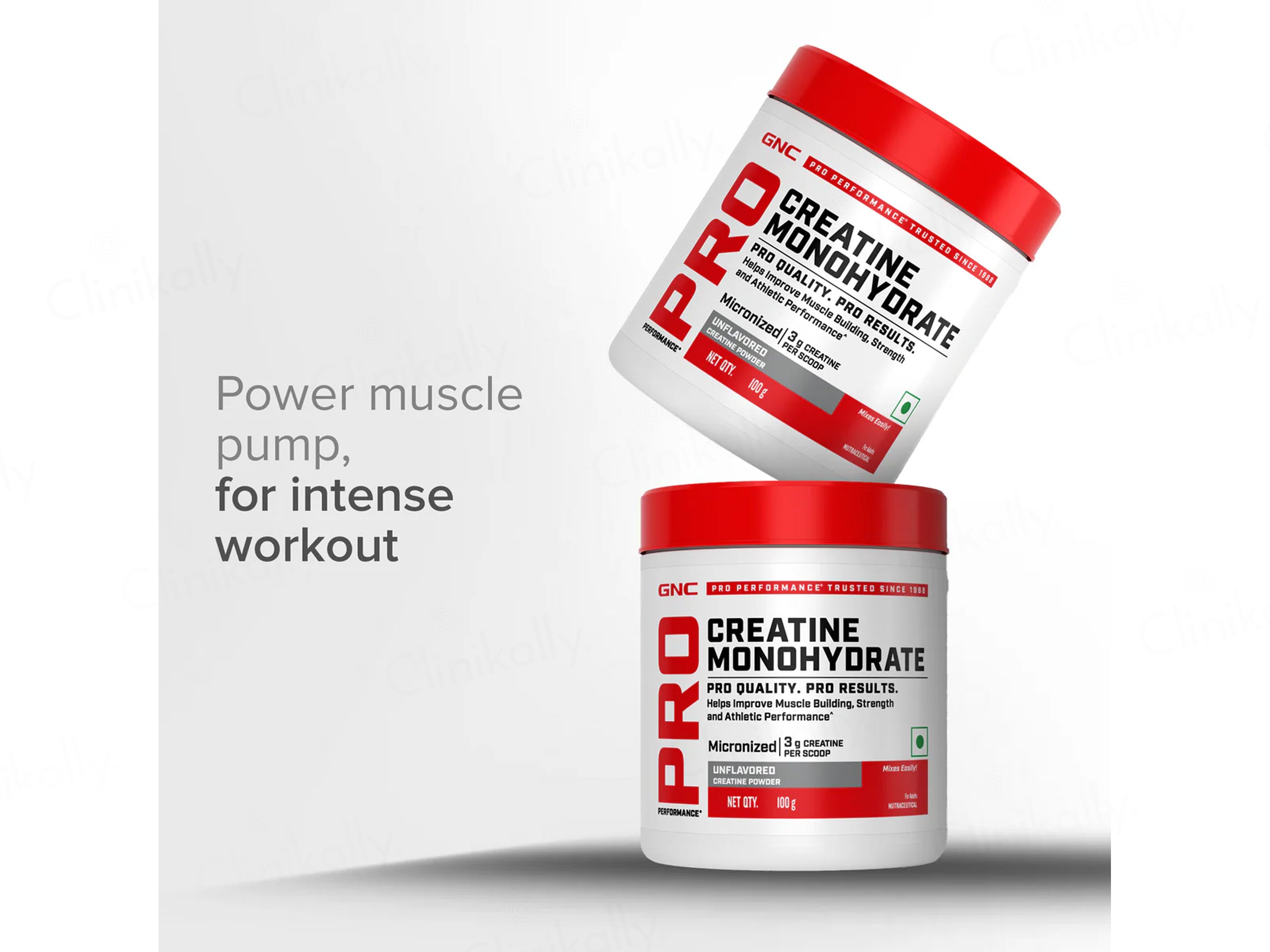 GNC Pro Performance Creatine Monohydrate Powder - Unflavored