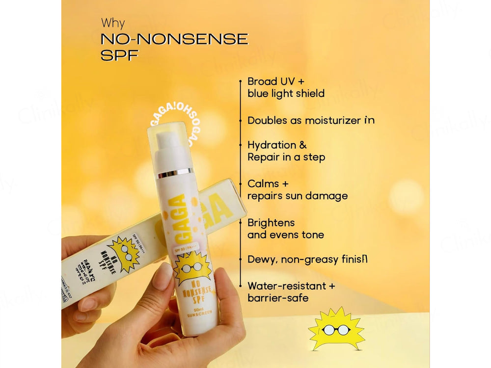GAGA No Nonsense Sunscreen SPF 50 PA+++