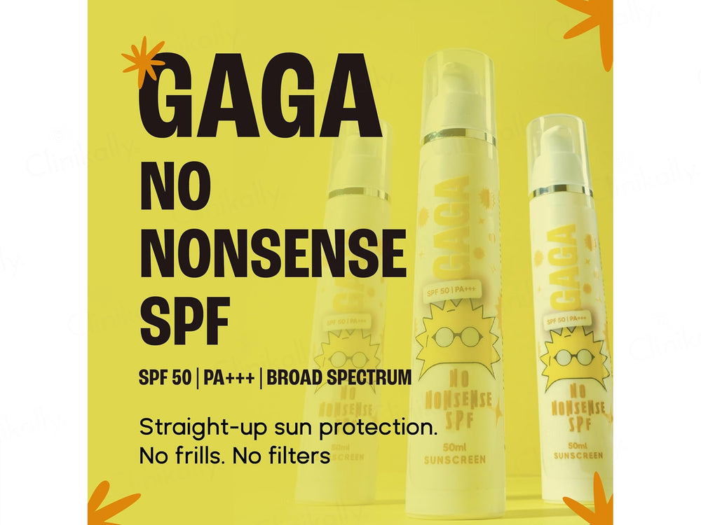 GAGA No Nonsense Sunscreen SPF 50 PA+++