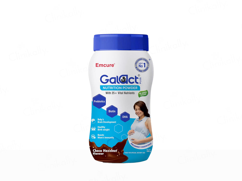 Galact Plus Nutrition Supplement Powder - Choco Hazelnut Flavour