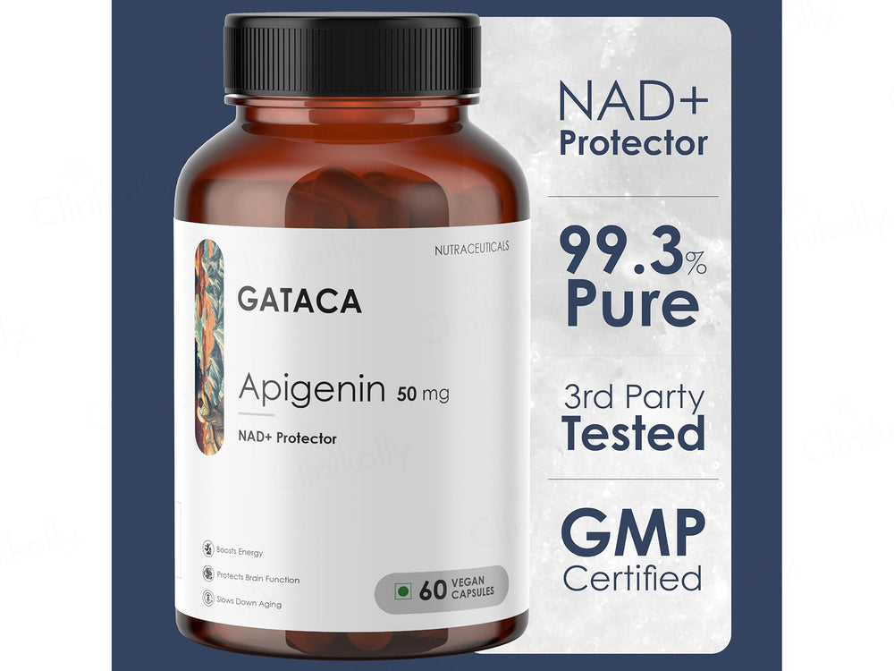 Gataca Apigenin 50mg Vegan Capsule