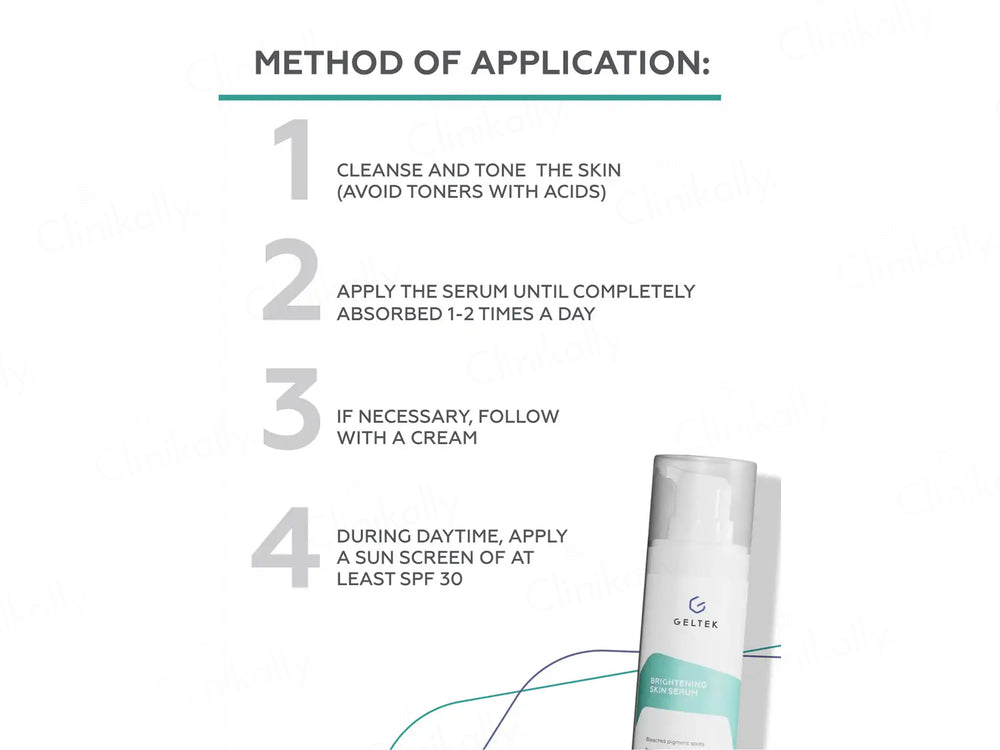 Geltek Brightening Skin Serum