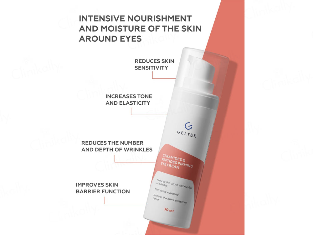 Geltek Ceramides & Peptides Firming Eye Cream