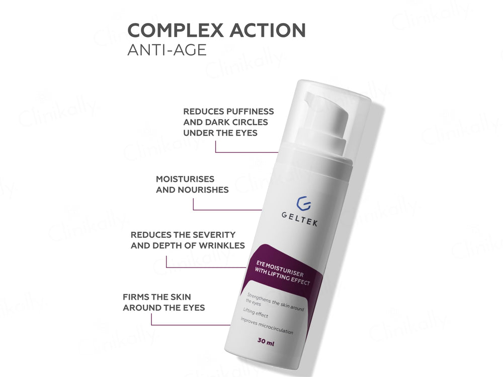 Geltek Eye Moisturiser With Lifting Effect