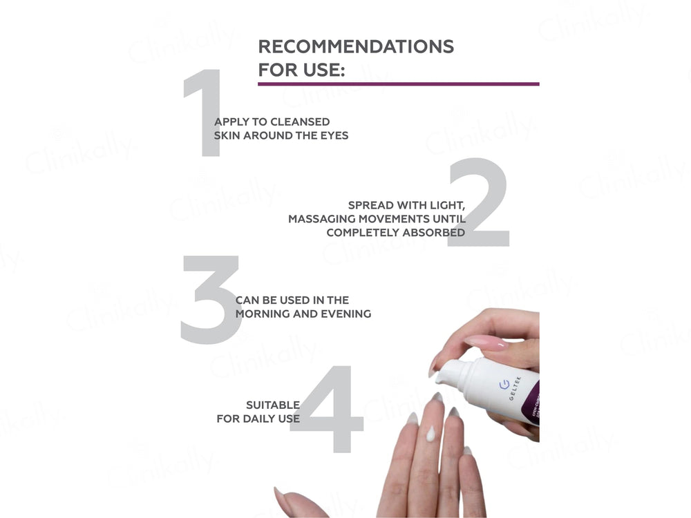 Geltek Eye Moisturiser With Lifting Effect