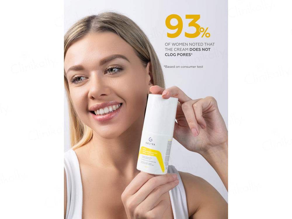 Geltek Multiprotector Oil-Free Sunscreen Face Cream SPF 50+