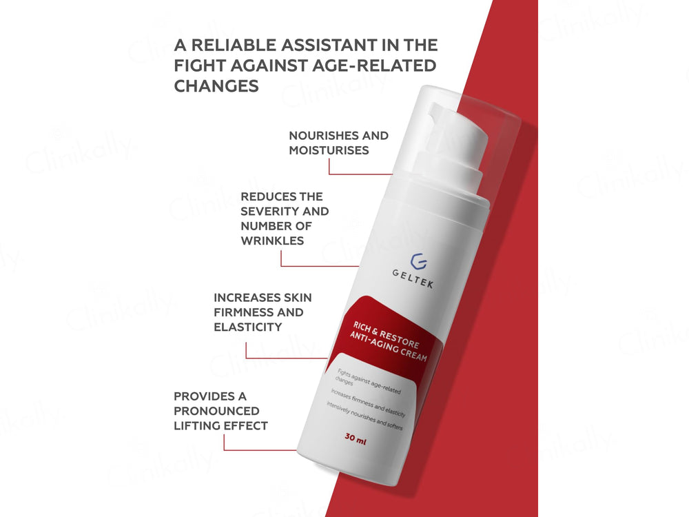 Geltek Rich & Restore Anti-Aging Cream