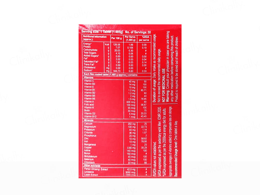 Geofit Men Nutraceutical Tablet