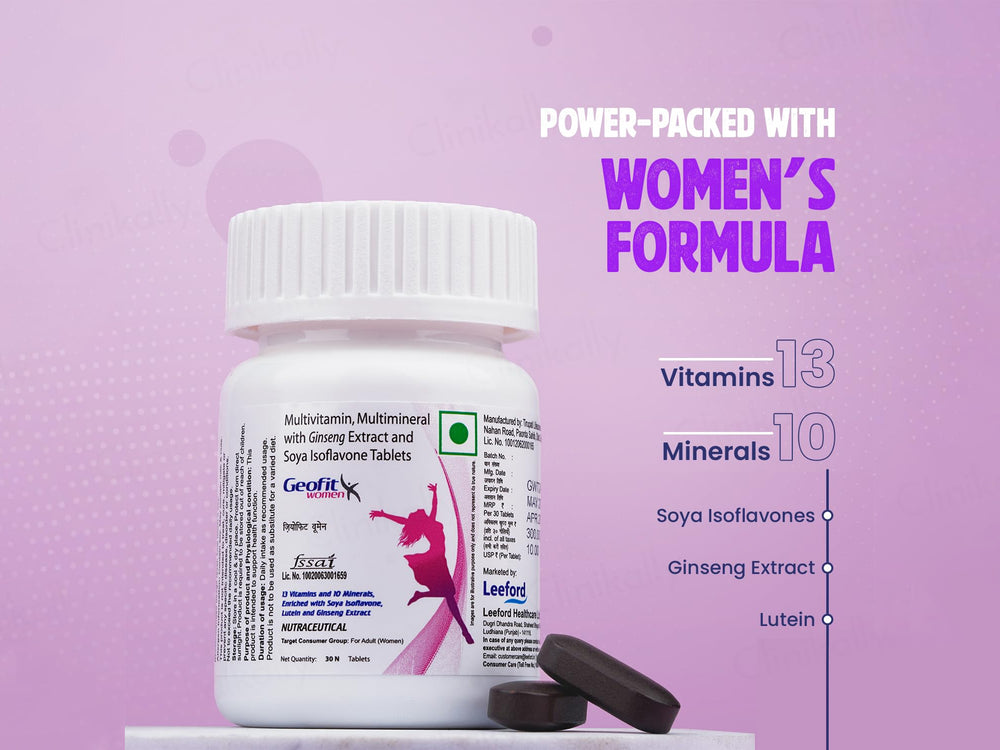 Geofit Women Nutraceutical Tablet