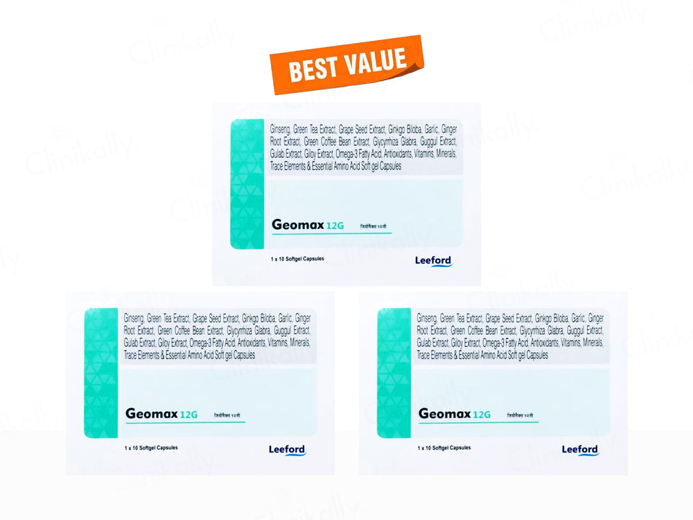 Geomax 12G Softgel Capsule