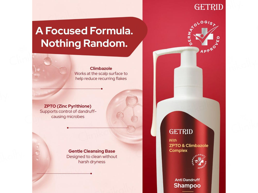 Getrid Anti Dandruff Shampoo