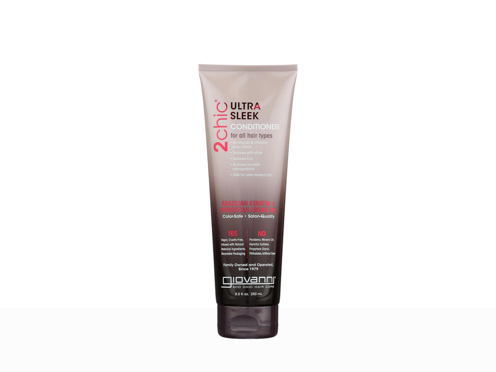 Giovanni 2Chic Brazilian Keratin & Moroccan Argan Oil Ultra-Sleek Conditioner