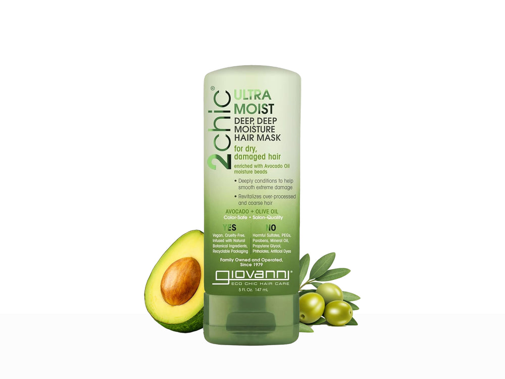 Giovanni 2Chic Olive Oil & Avocado Ultra-Moist Deep Moisture Hair Mask