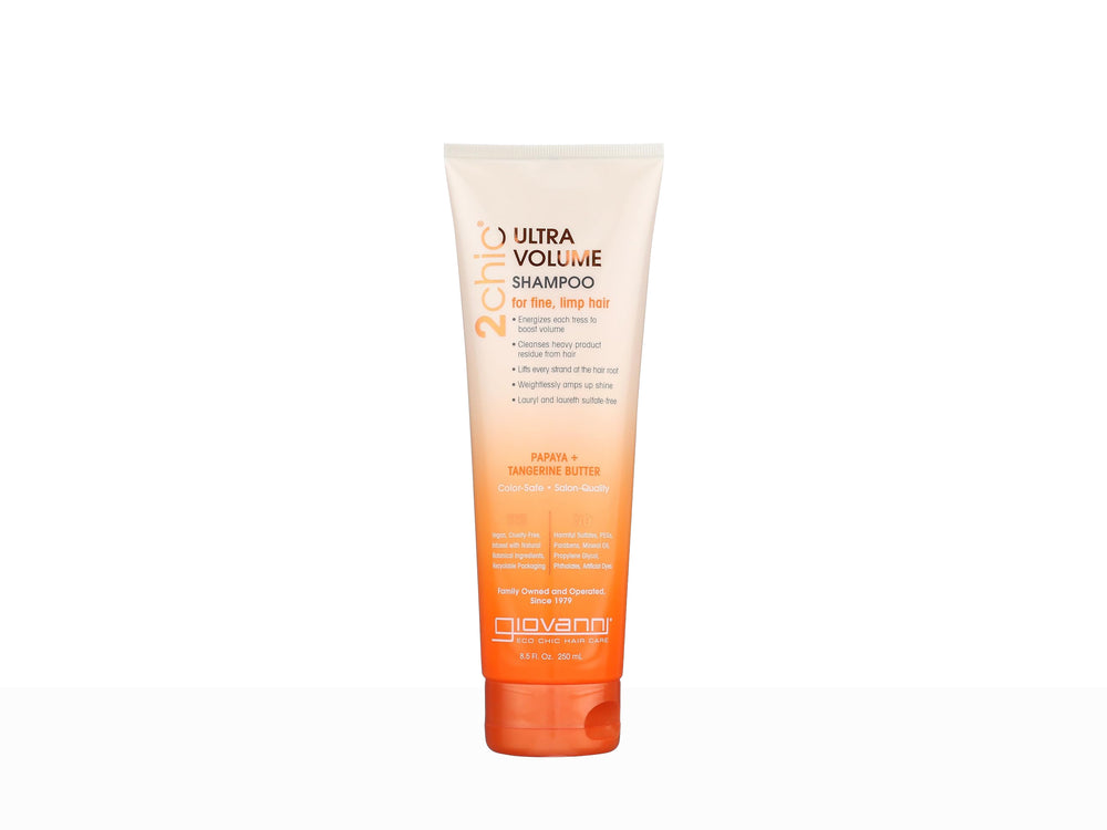 Giovanni 2Chic Papaya & Tangerine Butter Ultra-Volume Shampoo