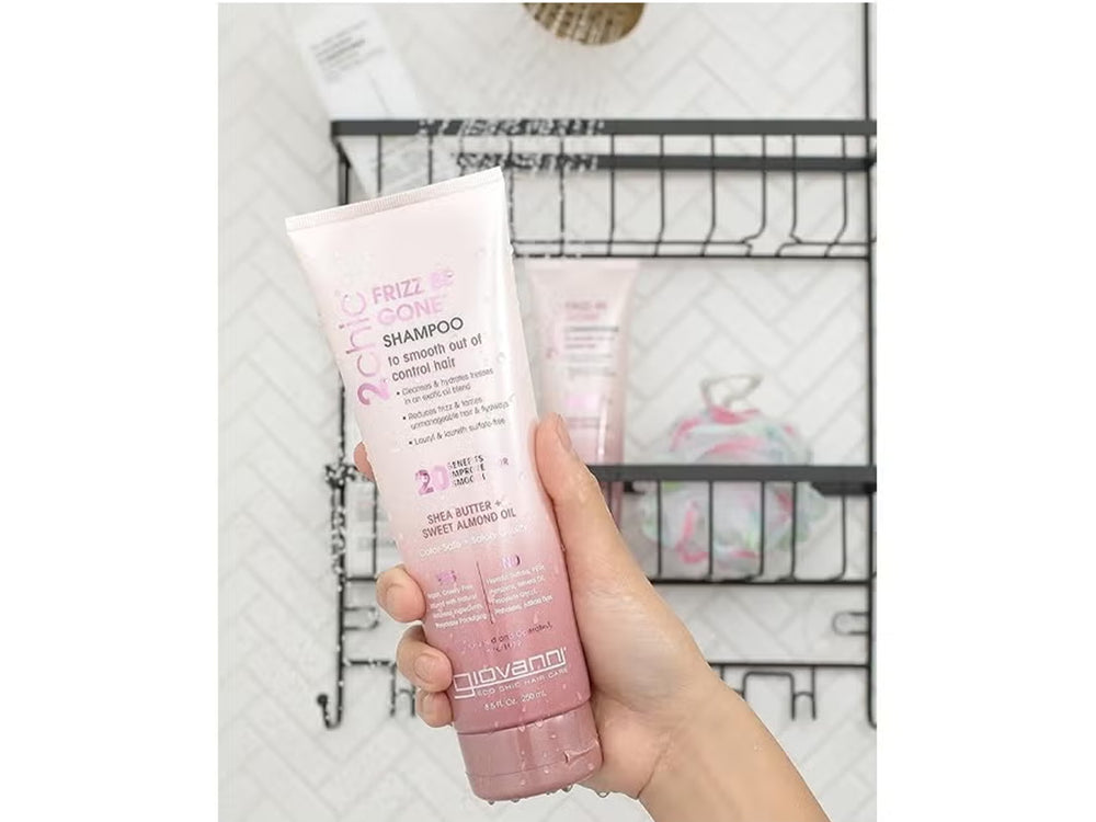 Giovanni 2Chic Shea Butter & Sweet Almond Oil Frizz Be Gone Shampoo