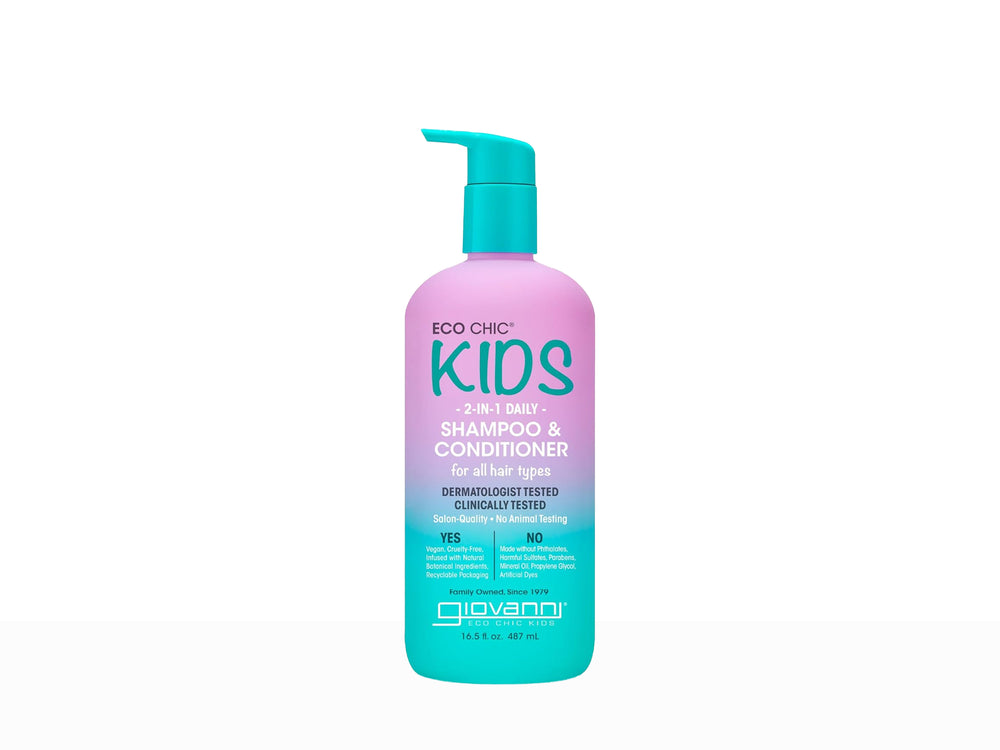 Giovanni Eco Chic Kids 2-In-1 Daily Shampoo & Conditioner