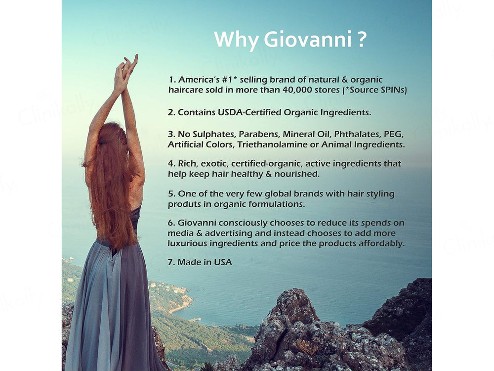 Giovanni Mousse Air-Turbo Charged Hair Styling Foam