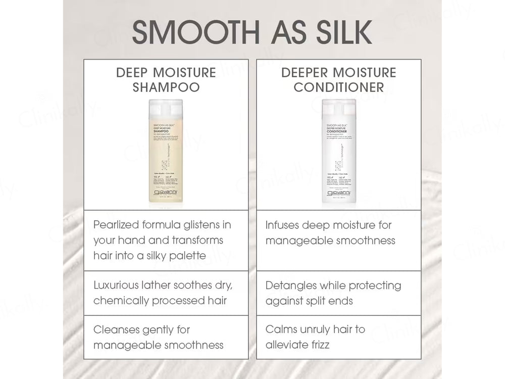 Giovanni Smooth As Silk Deep Moisture Conditioner