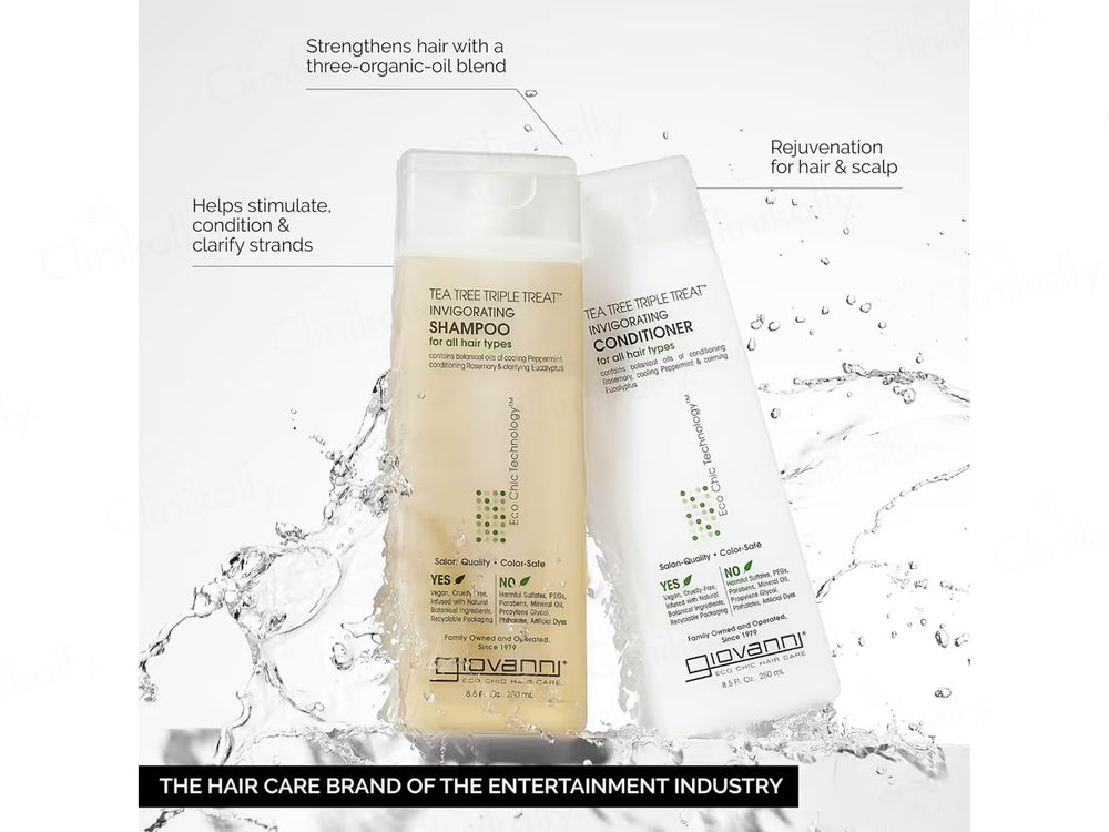 Giovanni Tea Tree Triple Treat Invigorating Conditioner