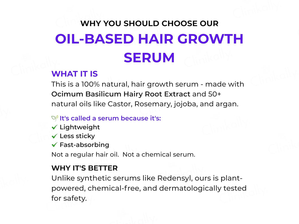 Glad I Met You 100% Natural Hair Growth Serum