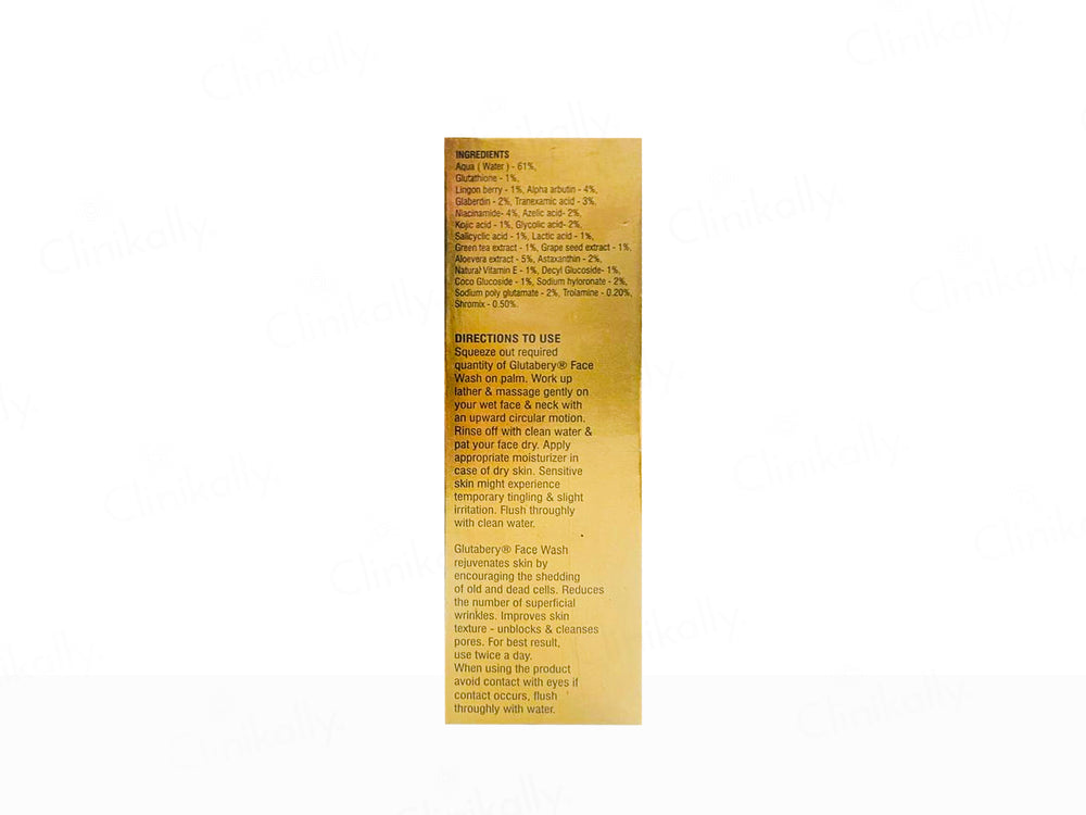 Tricept Glutabery Face Wash