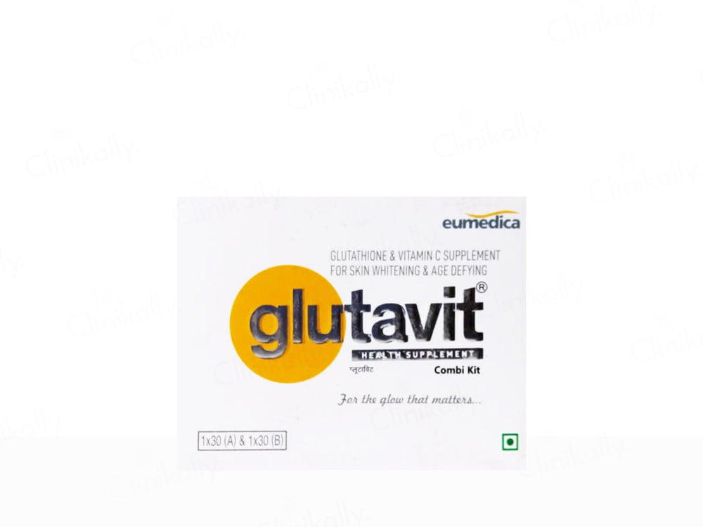 Glutavit Skin Whitening & Age Defying Health Supplement Combo Kit