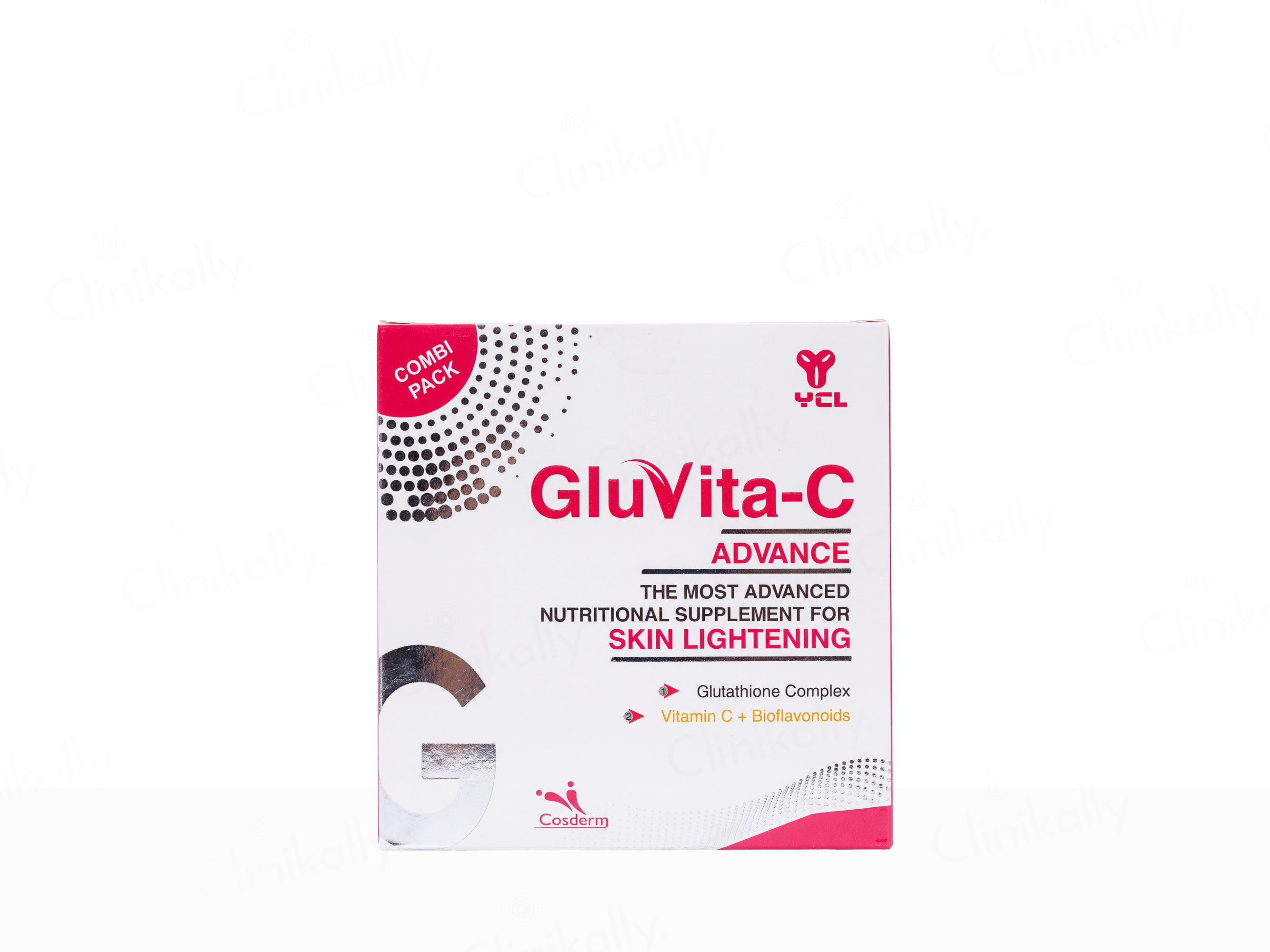 Gluvita-C Advance Skin Lightening Nutritional Supplement Kit