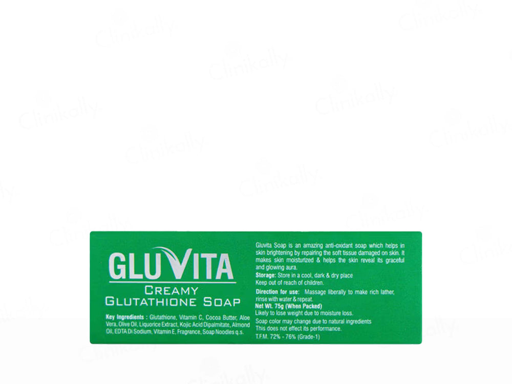 Gluvita Creamy Glutathione Soap