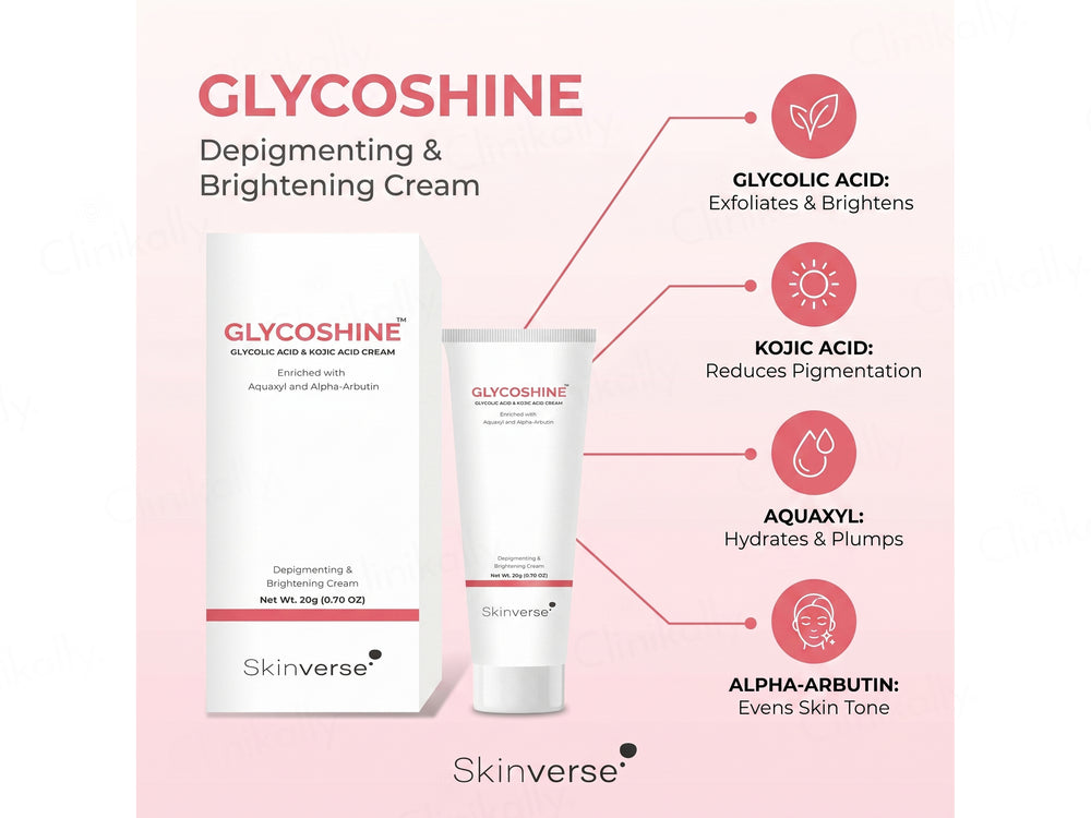 Glycoshine Glycolic & Kojic Acid Depigmenting & Brightening Cream