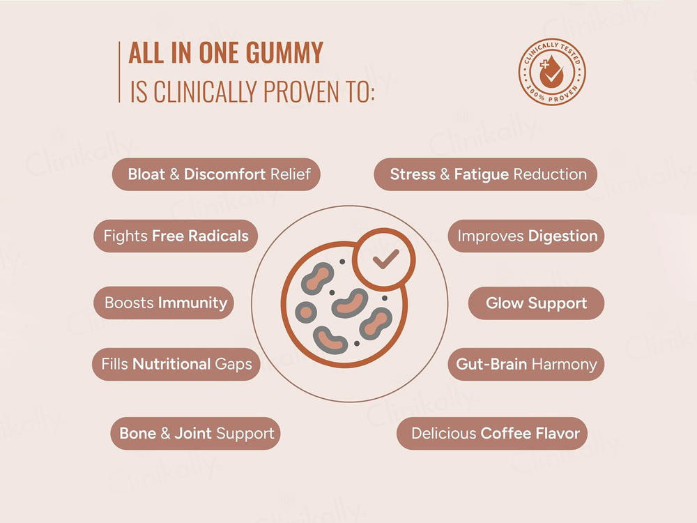 Gut & Beyond All In One Gummies - Coffee Flavour