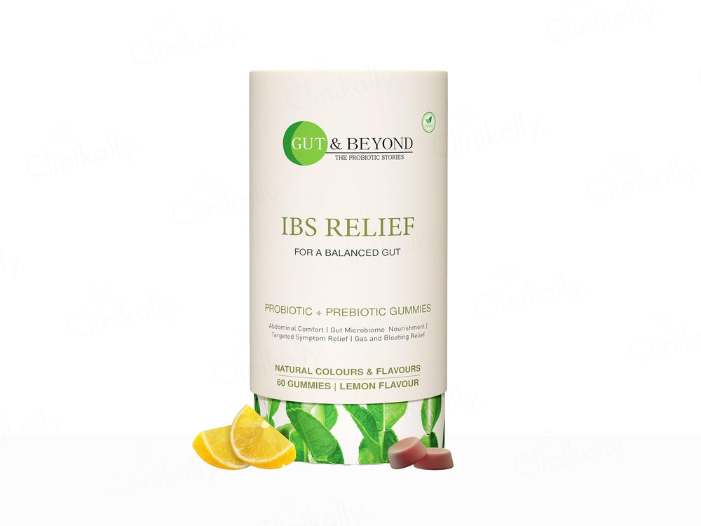 Gut & Beyond IBS Relief Gummies - Lemon Flavour