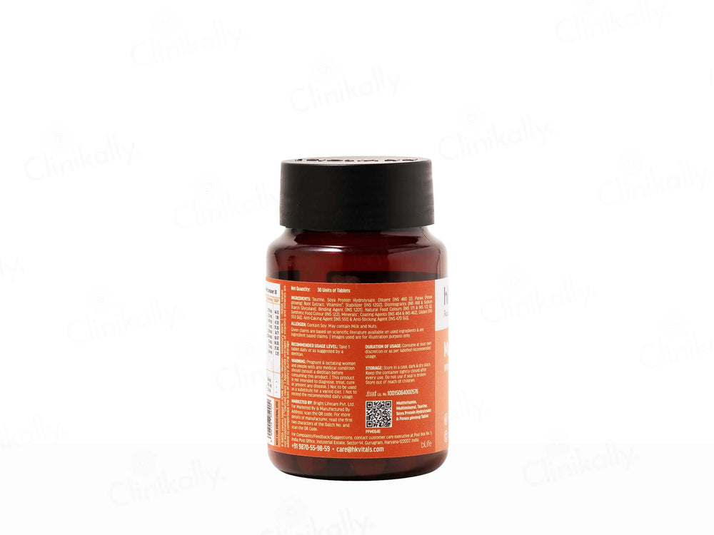 HK Vitals Multivitamin With Zinc & Vitamin C Tablet