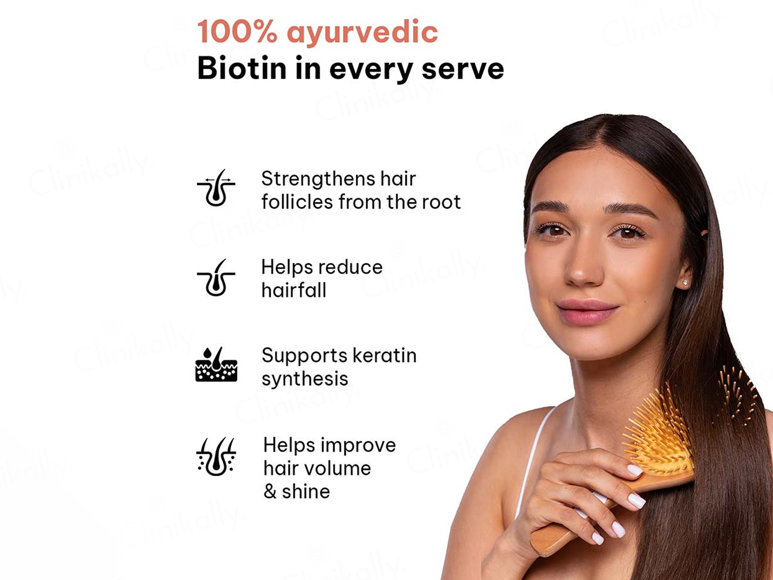 HK Vitals Biotin Anti-Hairfall Supplement Tablet