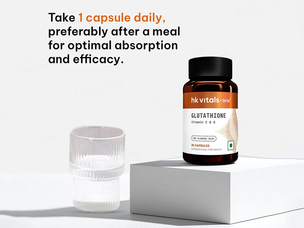 HK Vitals Glutathione With Vitamin C & E Capsule