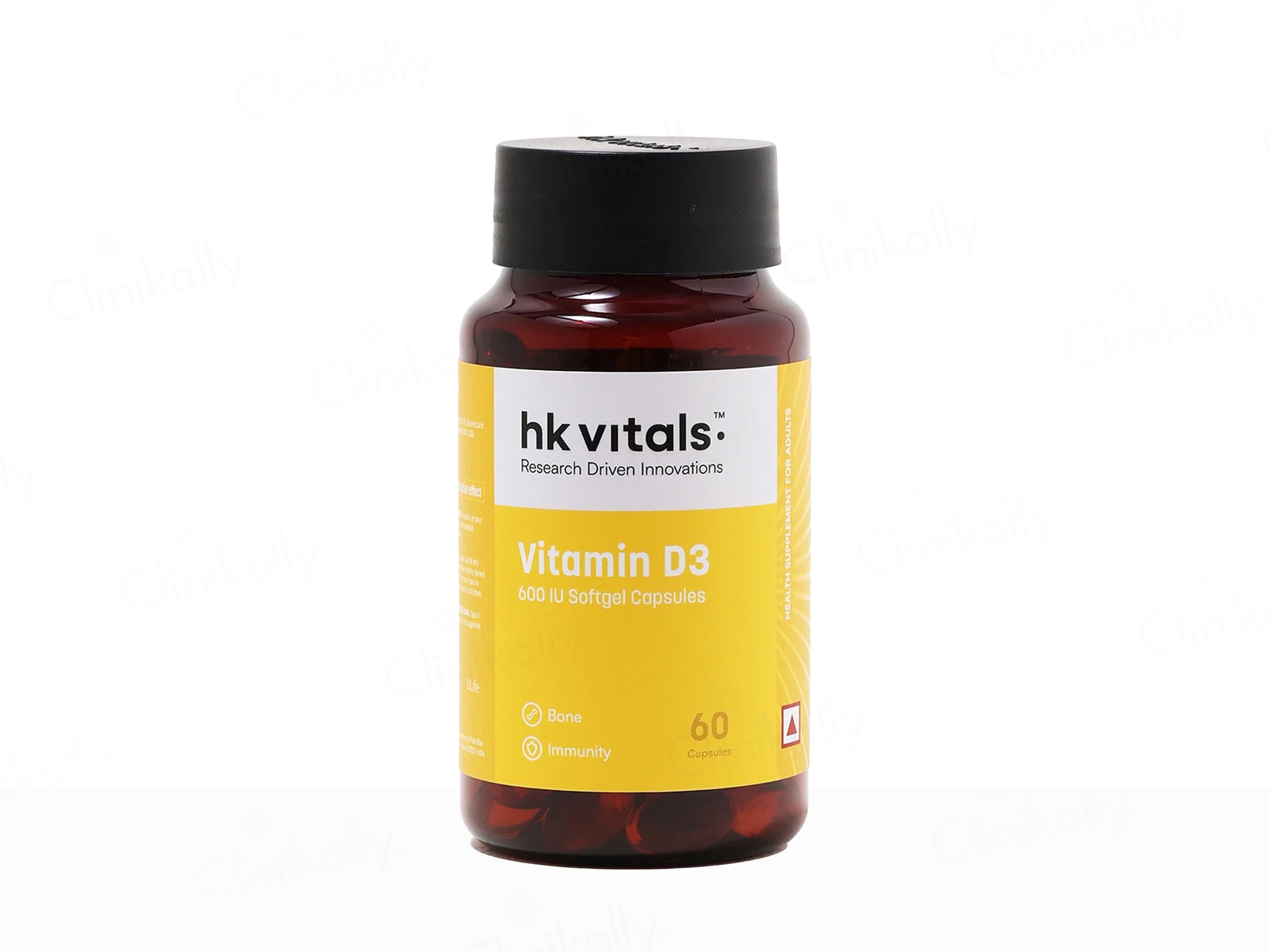 HK Vitals Vitamin D3 Soft Gelatin Capsule