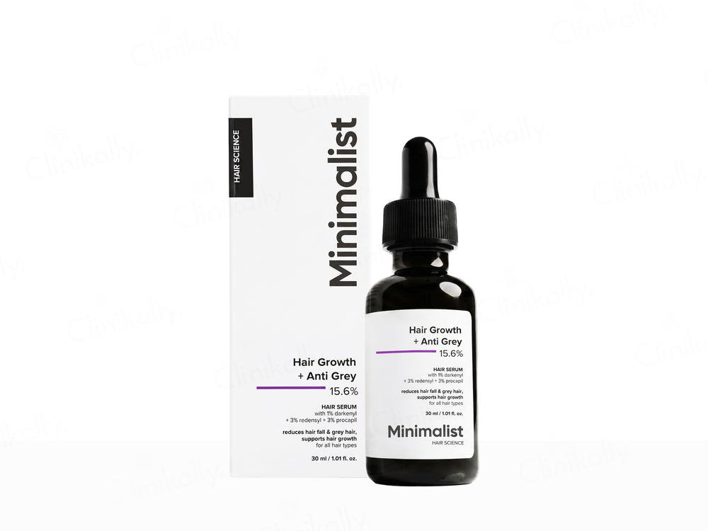 Minimalist Hair Growth + Anti Grey 15.6% Hair Serum