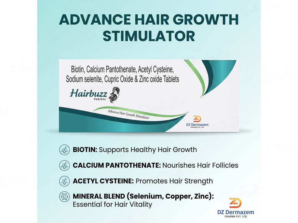 Hairbuzz Advanced Hair Growth Tablet